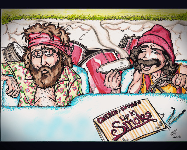 Two men with book and free wallpaper - medium preview image