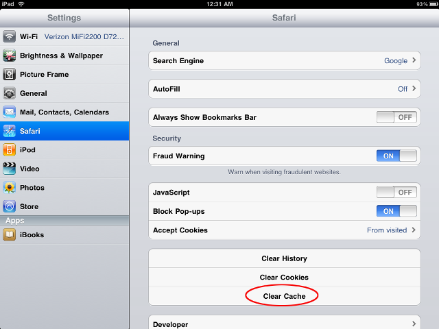 Settings menu web browser iphone free wallpaper - medium preview image