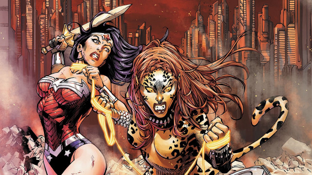 Comic book cover women costume free wallpaper - medium preview image