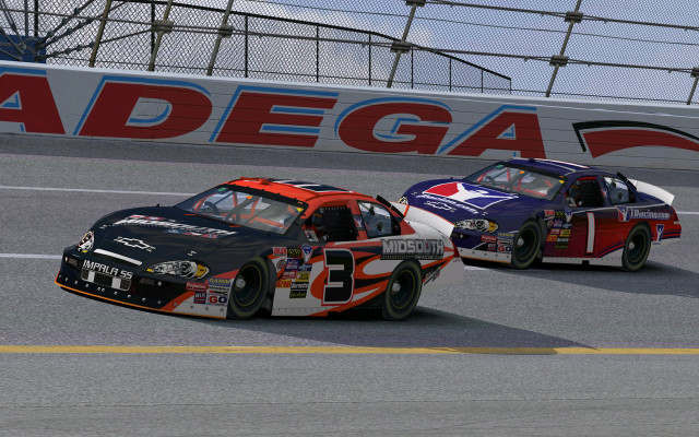 Two cars racing track madega free wallpaper - medium preview image