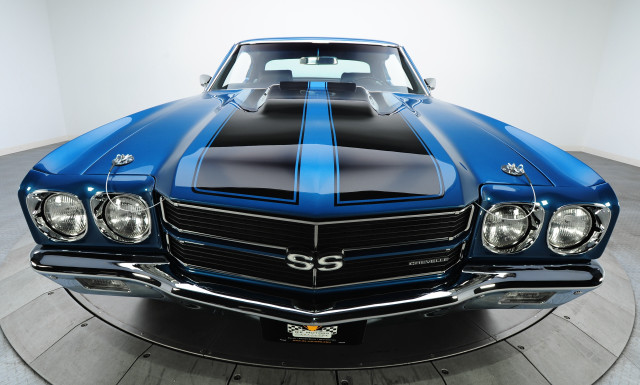 Blue black car museum white free wallpaper - medium preview image