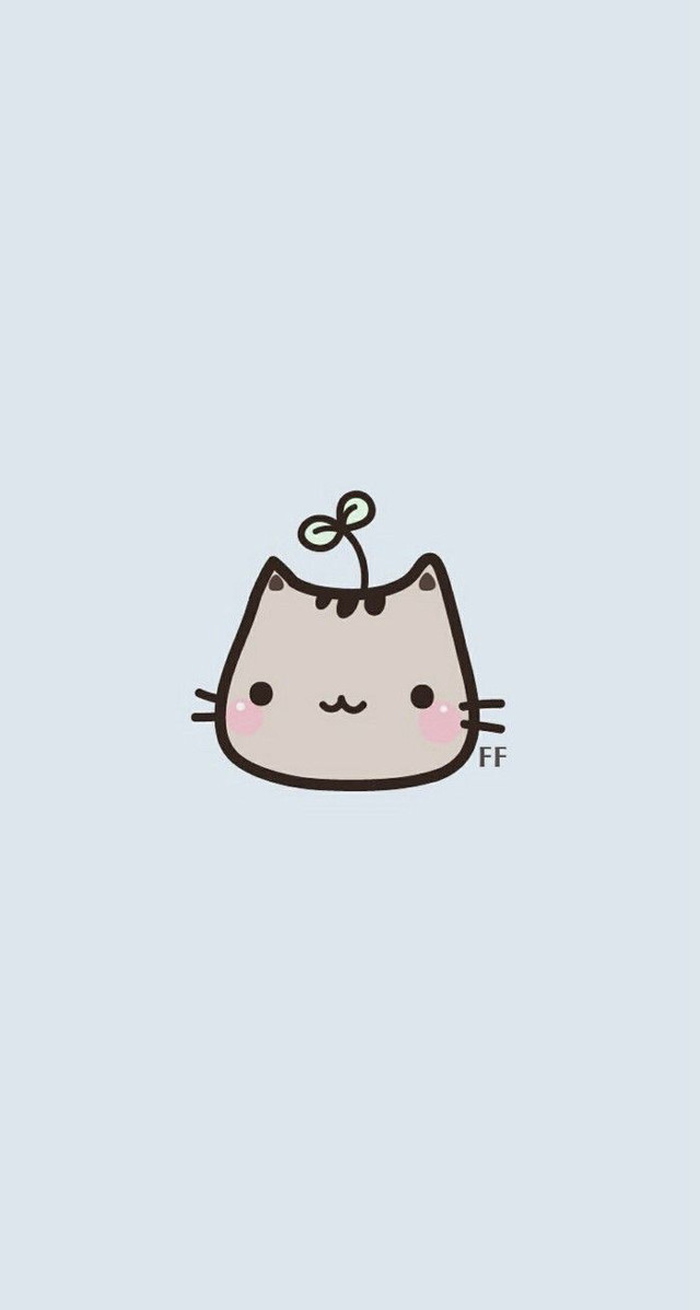 Cat bow head small bow free wallpaper - medium preview image