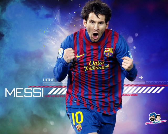 Man running blue red shirt free wallpaper - medium preview image
