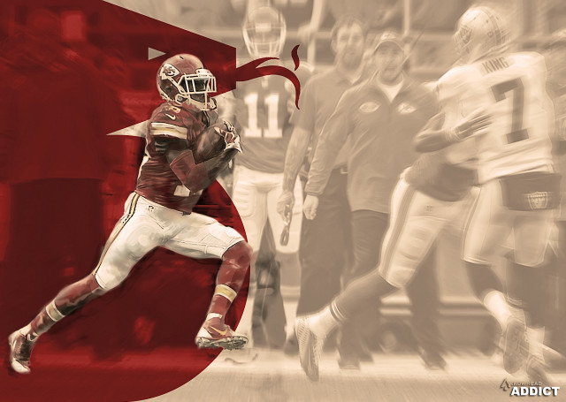 Football player running football player free wallpaper - medium preview image
