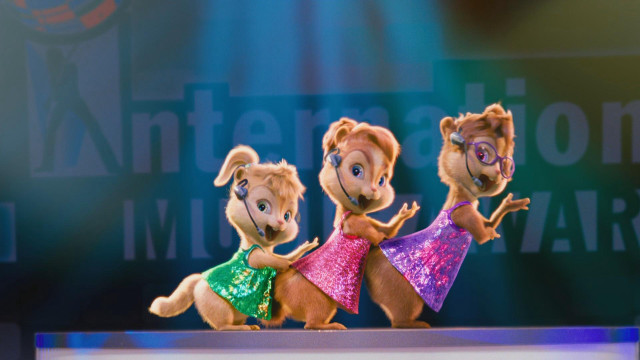 Chipmunks stage dance chippy furry free wallpaper - medium preview image