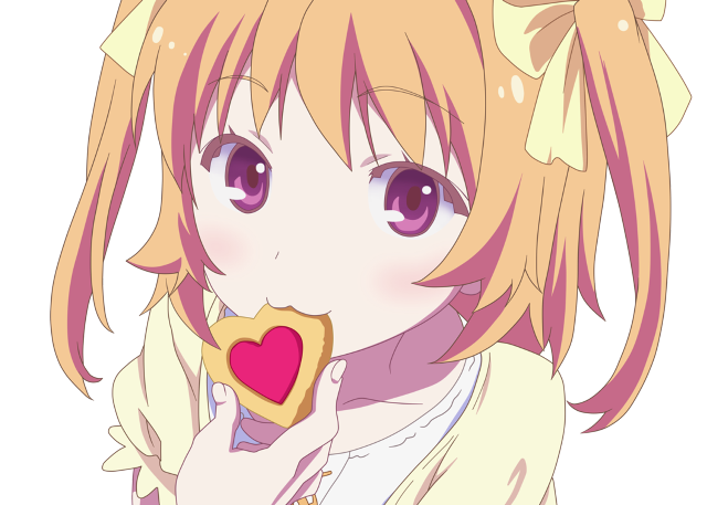 Girl heart cookie bow rococo free wallpaper - medium preview image