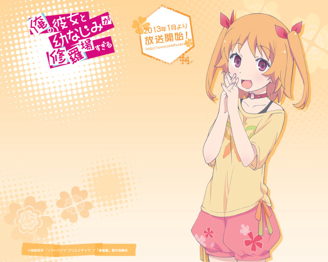 Girl yellow shirt pink shorts free wallpaper - medium preview image
