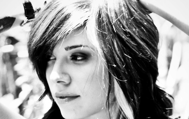 Woman hair brush black shirt free wallpaper - medium preview image