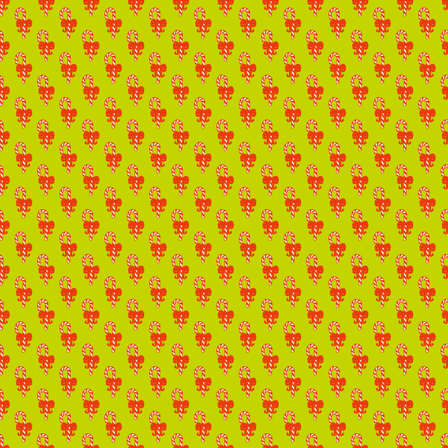 Green background red bows hearts free wallpaper - medium preview image