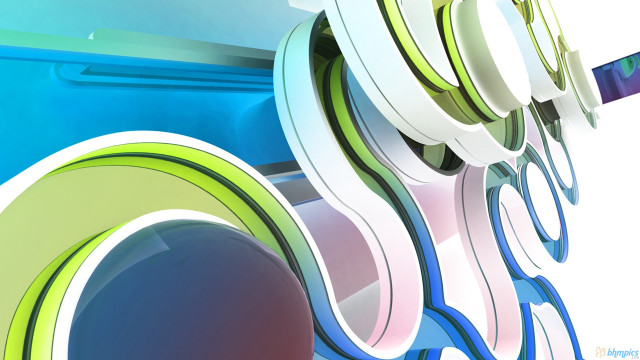 Colorful objects stacked row group free wallpaper - medium preview image