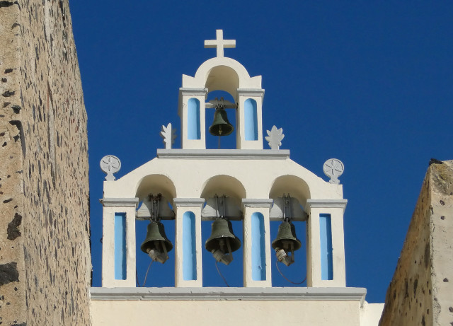 Church bell tower cross sky free wallpaper - medium preview image