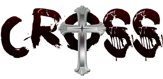 Cross red background crucifix red free wallpaper - medium preview image