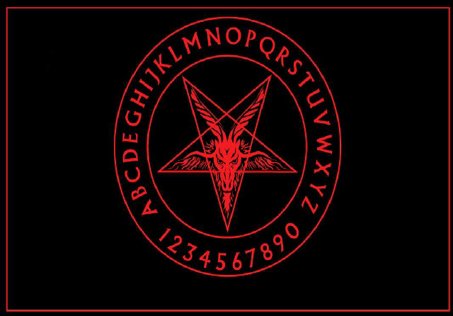 Red pentagramil middle png free wallpaper - medium preview image