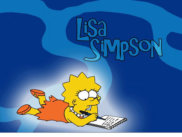 Cartoon character laying on book free wallpaper - medium preview image