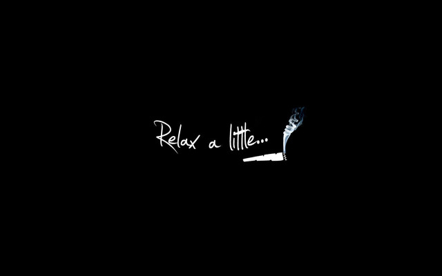 Black background cigarette relax a free wallpaper - medium preview image