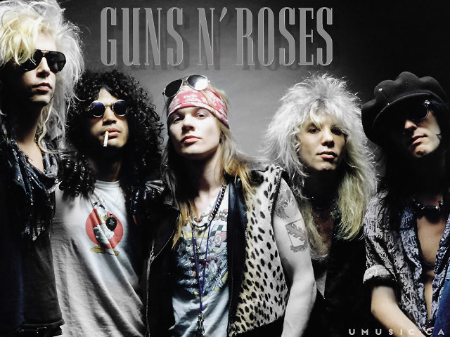 Guns n roses band members free wallpaper - medium preview image