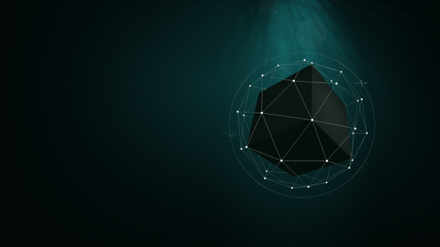 Dark background black object light free wallpaper - medium preview image
