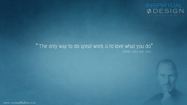 Bearded man quote love work free wallpaper - medium preview image