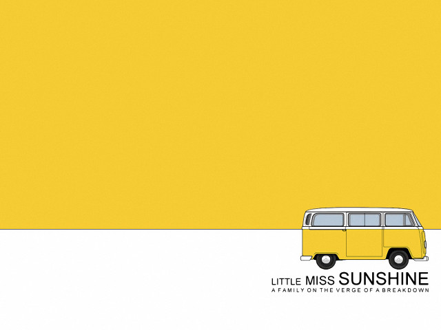 Yellow bus yellow wall giantess free wallpaper - medium preview image