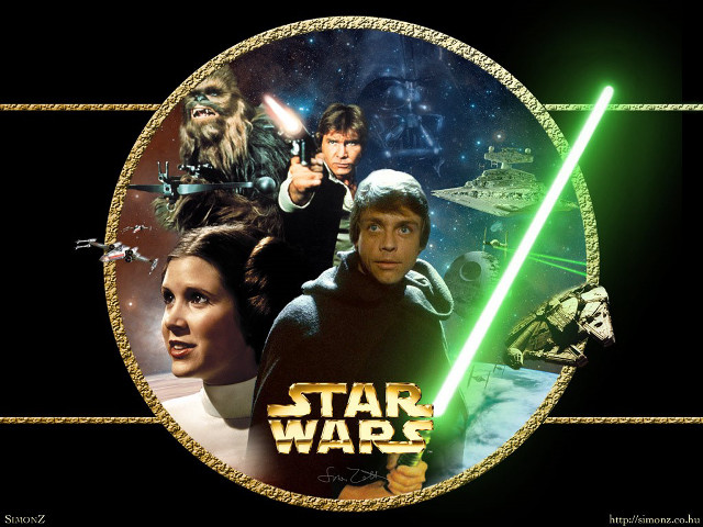 Star wars movie poster characters #3 free wallpaper - medium preview image