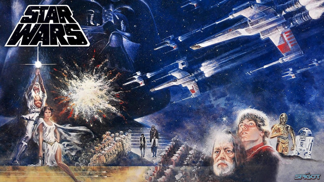 Star wars scene starfighter man free wallpaper - medium preview image