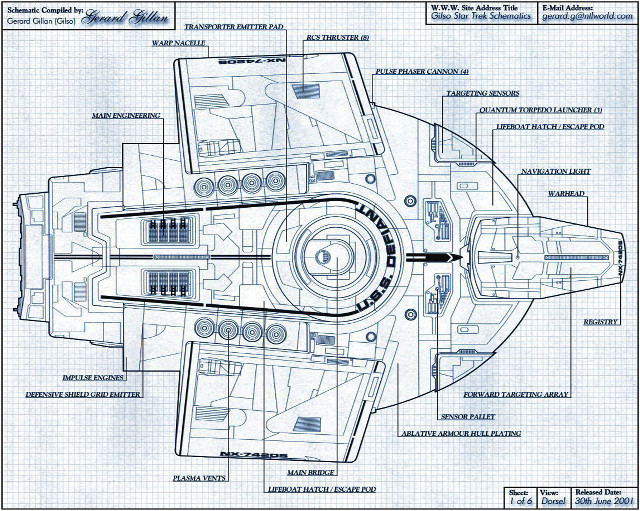 Blueprint space ship diagram parts free wallpaper - medium preview image