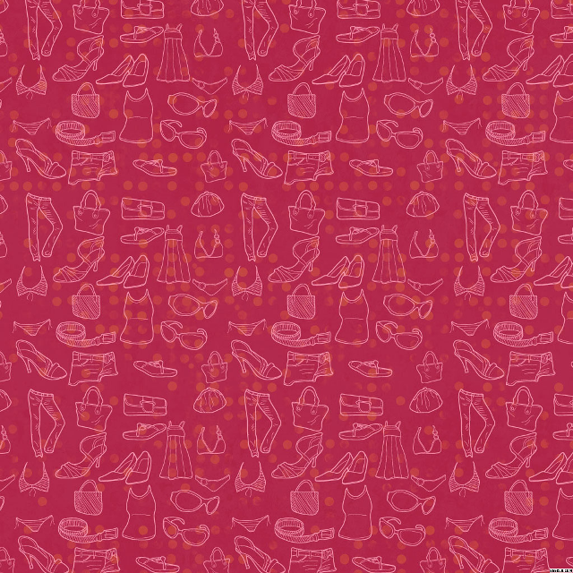 Red background shoes hats variety free wallpaper - medium preview image