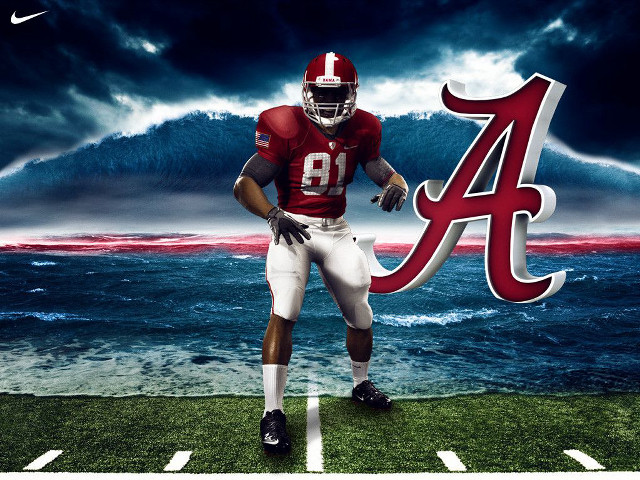 Football player stormy sky wave free wallpaper - medium preview image