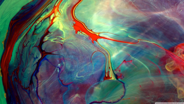 Colorful painting red blue swirl #2 free wallpaper - medium preview image