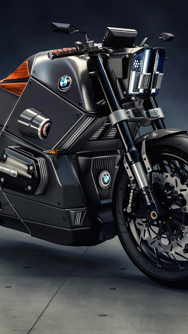 Motorcycle dark room black background #2 free wallpaper - medium preview image
