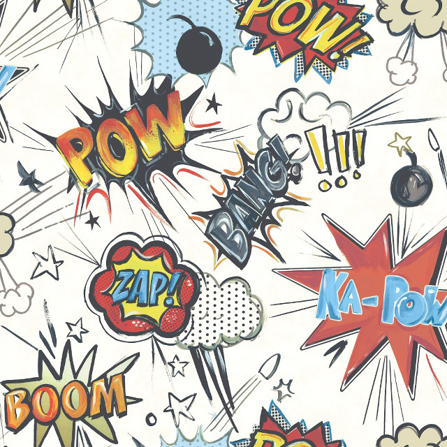 Comic book cover speech bubbles #2 free wallpaper - medium preview image