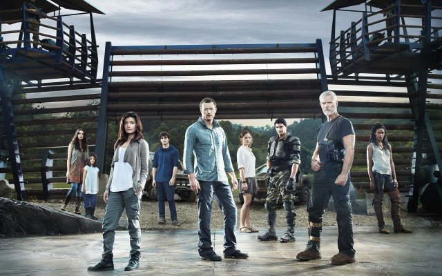 Group people standing building staircase free wallpaper - medium preview image