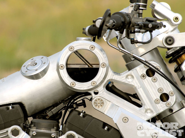 Motorcycle engine closeup blurry background free wallpaper - medium preview image