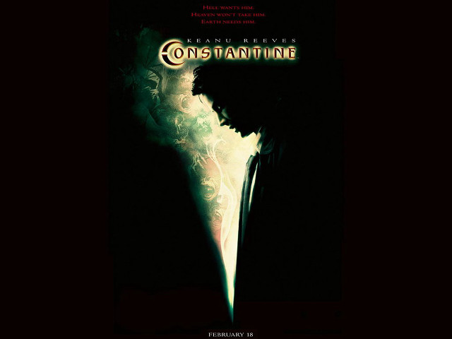 Constaunte movie poster man cigarette free wallpaper - medium preview image