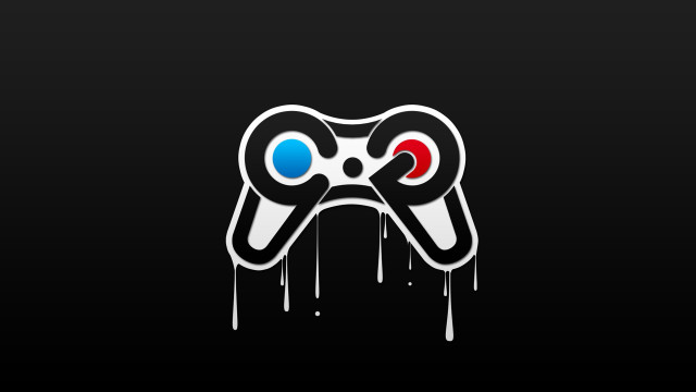 Video game controller red blue free wallpaper - medium preview image