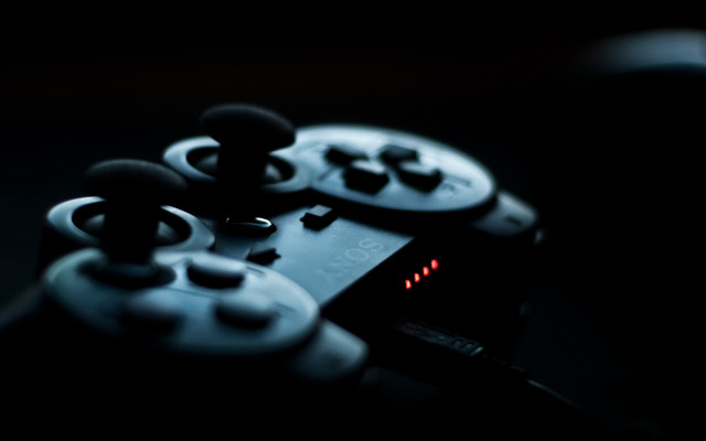 Close up video game controller #3 free wallpaper - medium preview image