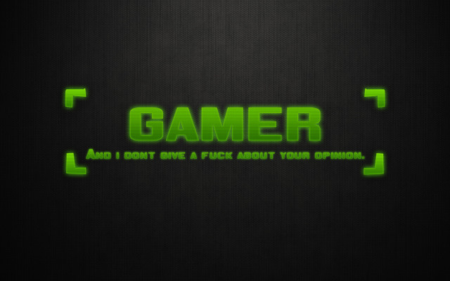 Green text effect black background free wallpaper - medium preview image