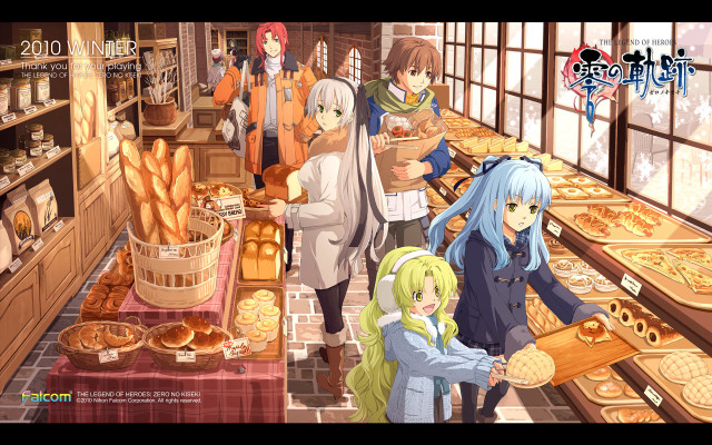 Bakery group people breads display free wallpaper - medium preview image