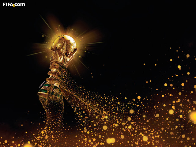Golden trophy black background gold free wallpaper - medium preview image