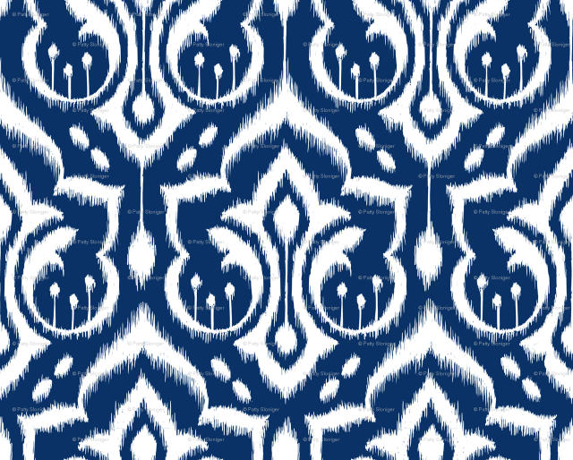 Blue white abstract design large free wallpaper - medium preview image