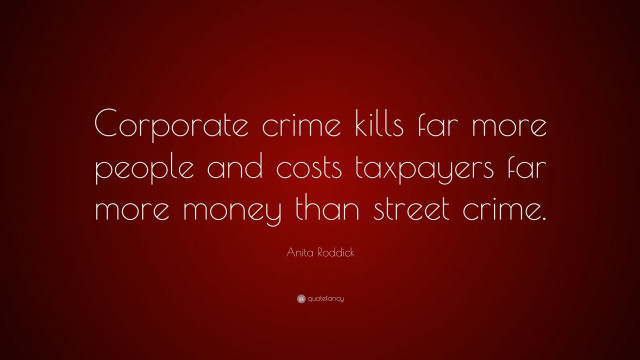 Corporate crime costs taxpayers andy free wallpaper - medium preview image