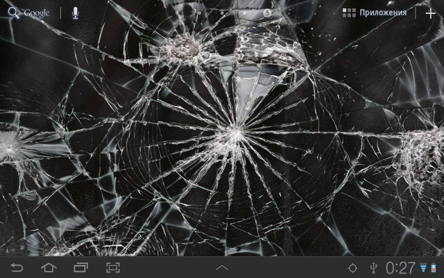 Broken glass window black white #4 free wallpaper - medium preview image