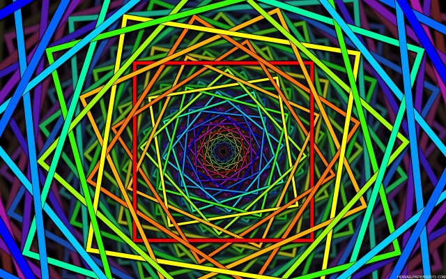 Colorful abstract background spiral design #2 free wallpaper - medium preview image