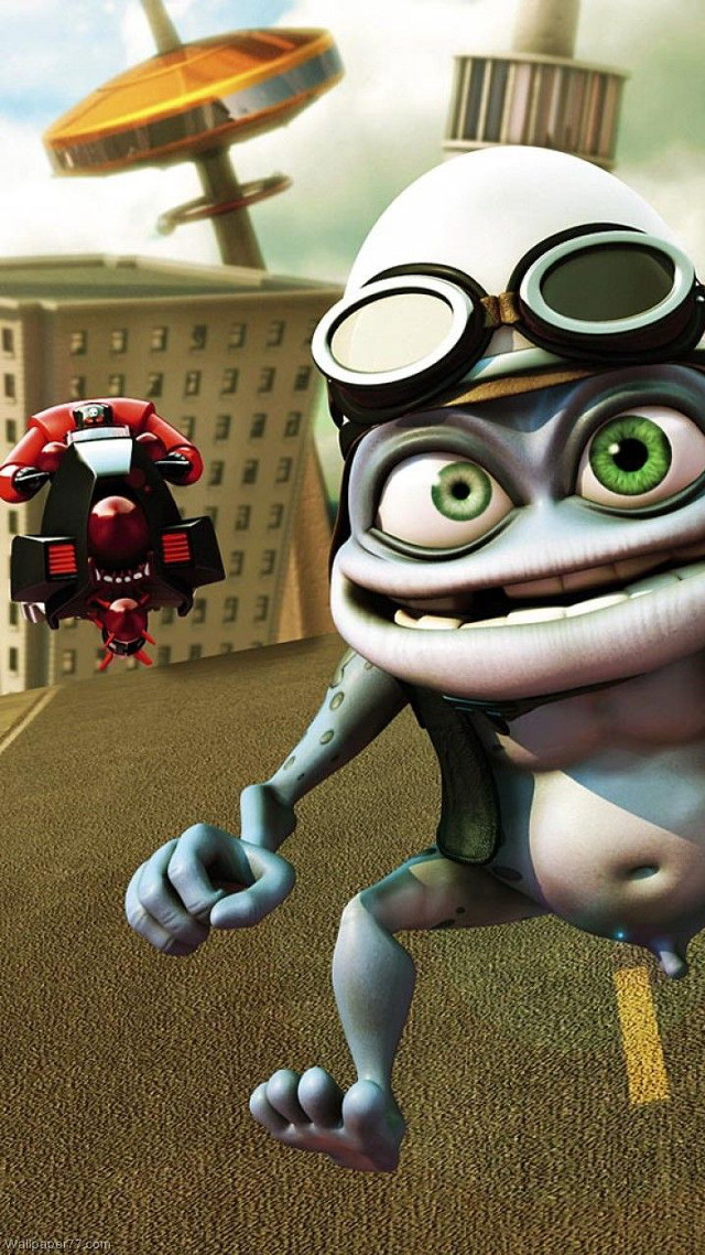 Frog goggles helmet running robot free wallpaper - medium preview image