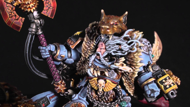Warhammer demon armor horns sword free wallpaper - medium preview image