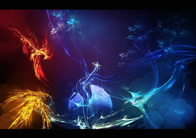 Colorful abstract background black red #5 free wallpaper - medium preview image