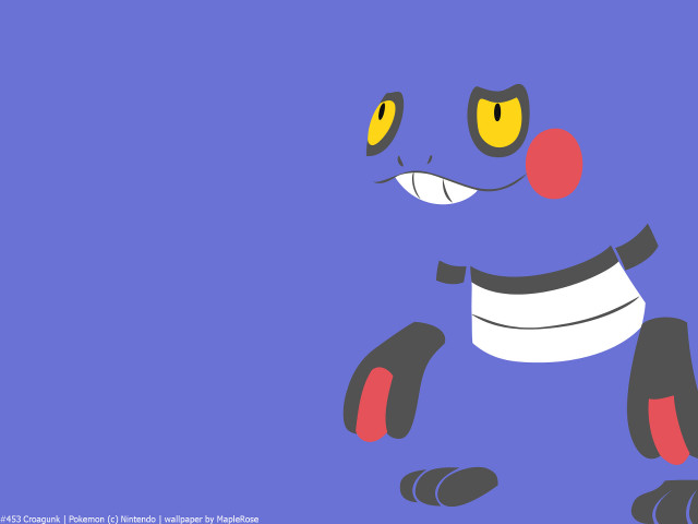 Cartoon character yellow eyes red free wallpaper - medium preview image