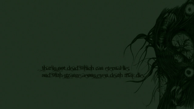 Black white clock quote gothic free wallpaper - medium preview image