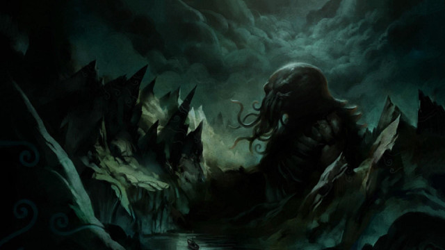 Creature dark forest full moon free wallpaper - medium preview image