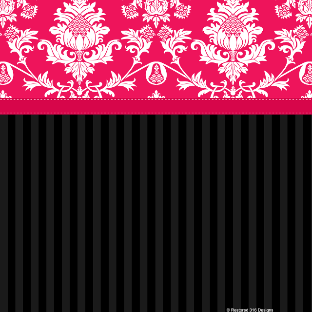 Pink black wallpaper white flower free wallpaper - medium preview image